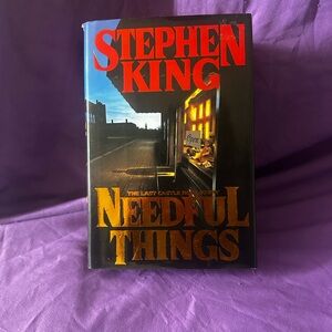 Stephen King 'Needful Things' Hardcover Book